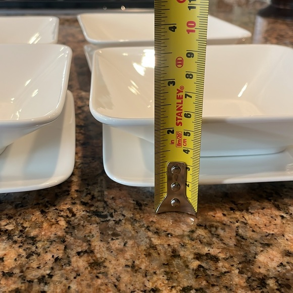 Maxwell & Williams White Basic Piazzo collection -- 4 bowls and plates - Picture 3 of 9